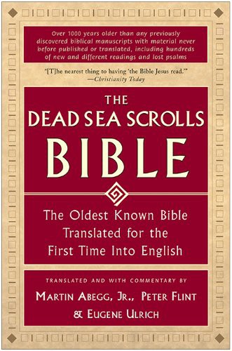 The Dead Sea Scrolls Bible Martin G Abegg Abegg Martin G