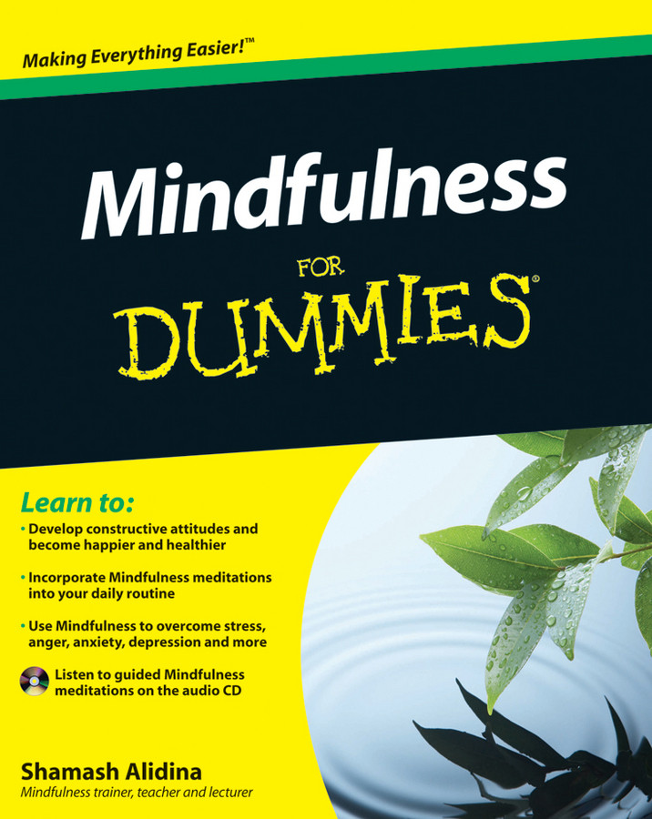 Mindfulness For Dummies Shamash Alidina Alidina Shamash