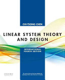 Linear System Theory And Design International Fourth Edition The Oxford Series In Electrical And Computer Engineering 4th Edition Chen