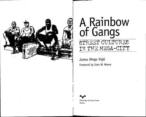 A Rainbow Of Gangs Street Cultures In The Megacity James Diego Vigil