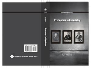 Preceptors In Chemistry Basolo Fred Boerhaave Herman Cannizzaro Stanislao Liebig Justus Mendeleyev Dmitry Ivanovich Patterson Gary David Pauling Linus Preceptors In Chemistry Basolo