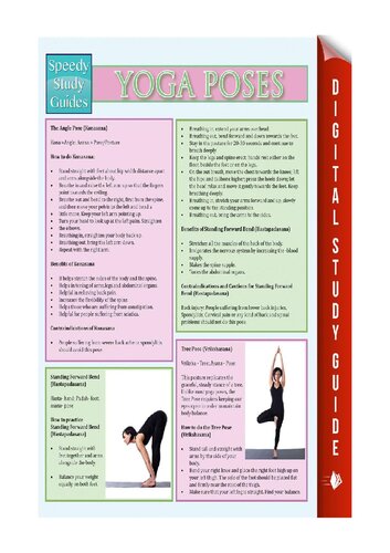 Yoga Poses Speedy Study Guides Publishing Speedy
