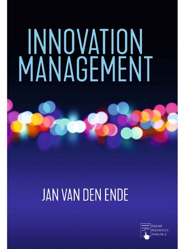 Innovation Management 1st Edition Jan Van Den Ende