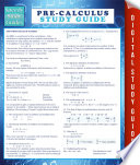 Precalculus Study Guide Speedy Study Guide Publishing Speedy