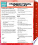 Microsoft Excel Formulas Publishing Speedy