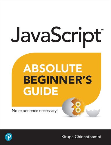 Javascript Absolute Beginners Guide 2nd Edition Chinnathambi