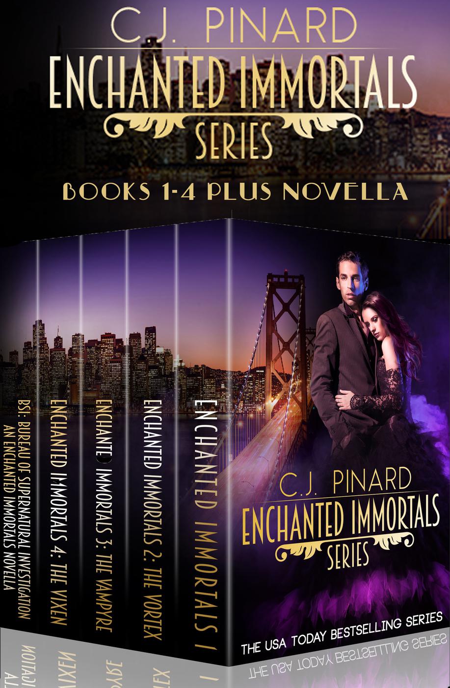 Enchanted Immortals The Series Cj Pinard