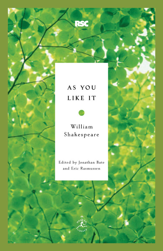 As You Like It Shakespeare William