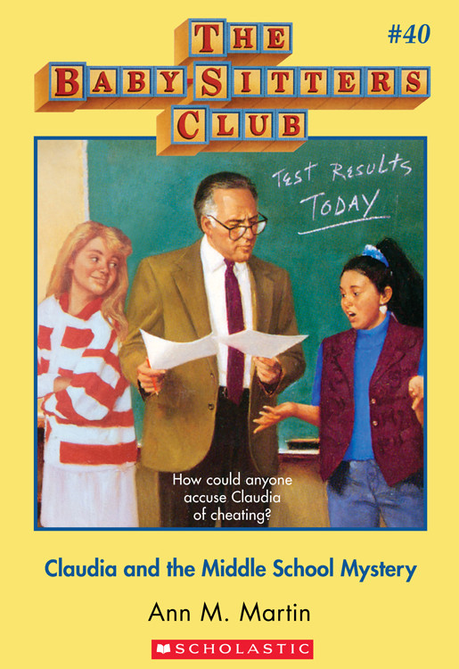 Claudia And The Middle School Mystery