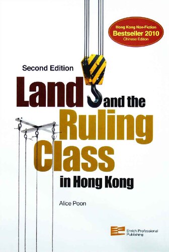 Land And The Ruling Class In Hong Kong 2nd Edition Alice Poon