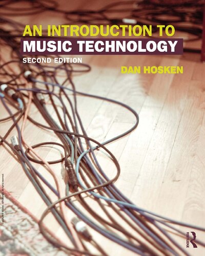 An Introduction To Music Technology 2nd Edition Dan Hosken