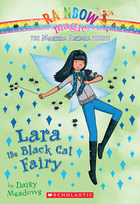 Lara The Black Cat Fairy