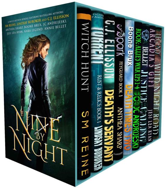 Nine By Night A Multiauthor Urban Fantasy Bundle Of Kickass Heroines Adventure Magic