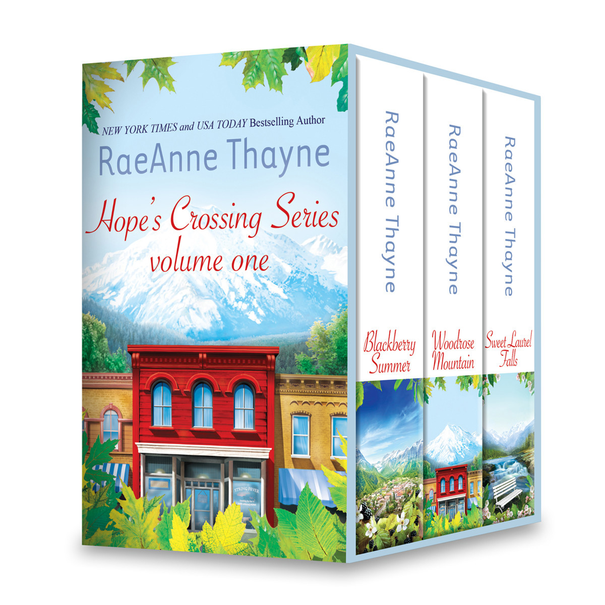 Raeanne Thayne Hopes Crossings Series Volume One Blackberry Summerwoodrose Mountainsweet Laurel Falls