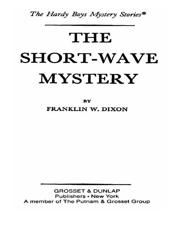 The Shortwave Mystery