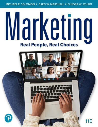 Marketing Real People Real Choices 11th Michael Solomon Greg Marshall