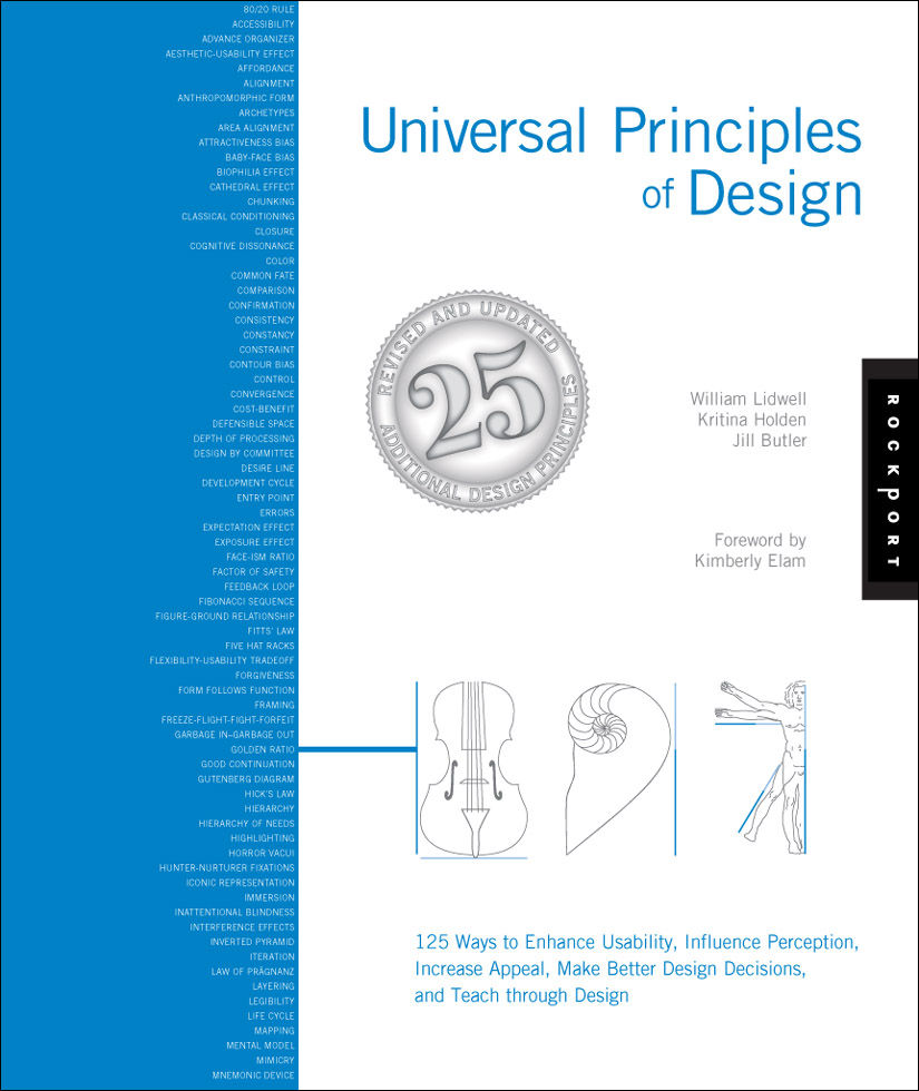 Universal Principles Of Design Revised And Updated 125 Ways To Enhance Usability Influence Perception Increase Appeal Make Better Design Decisions And Teach Through Design Lidwell