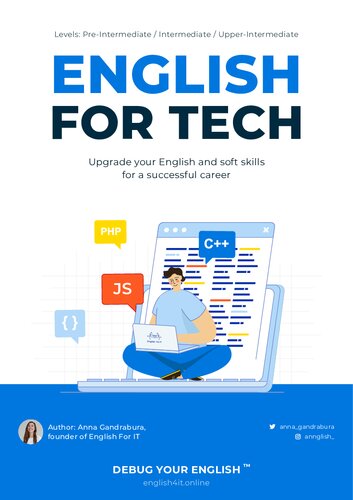 English For Tech Properly Bookmarked 1st Edition Anna Gandrabura