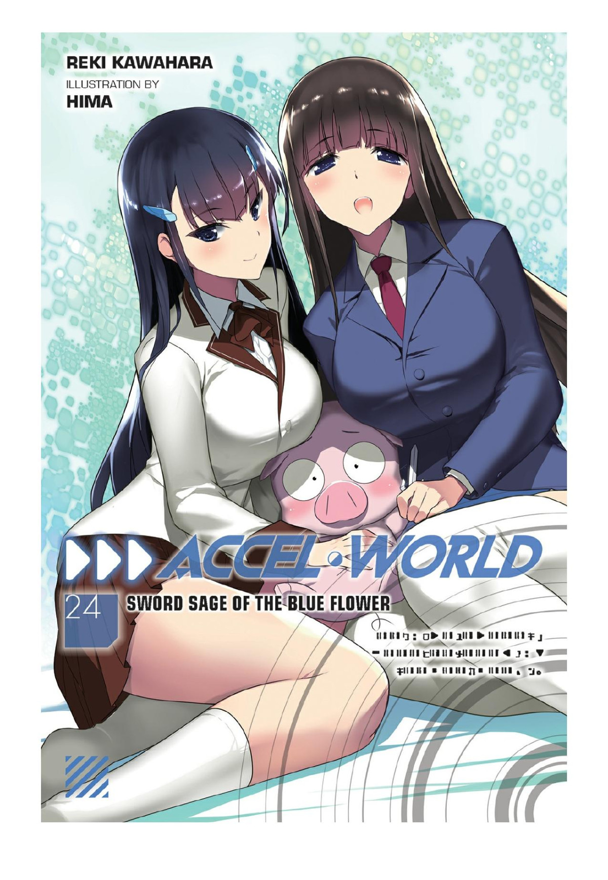 Accel World Vol 24 Sword Sage Of The Blue Flower Reki Kawahara Hima Reki Kawahara And Hima
