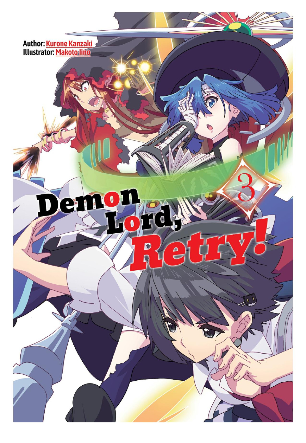 Demon Lord Retry Volume 3 Kurone Kanzaki