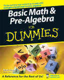 Basic Math And Prealgebra For Dummies 1st Edition Zegarelli