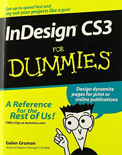 Indesign Cs3 For Dummies 1st Edition Gruman Galen
