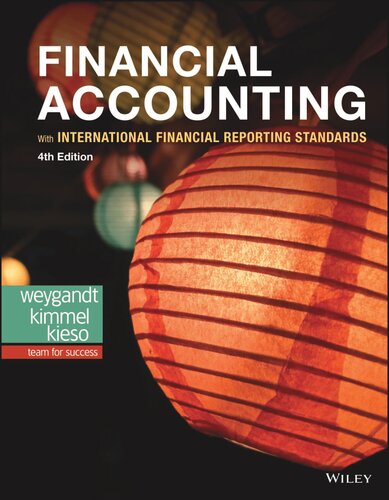 Financial Accounting With International Financial Reporting Standards 4th Edition Weygandt