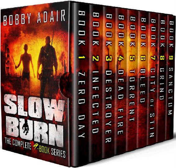 Slow Burn Box Set The Complete Post Apocalyptic Series Books 19 Bobby Adair