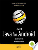 Learn Java For Android Development 2nd Edition Friesen Jeff