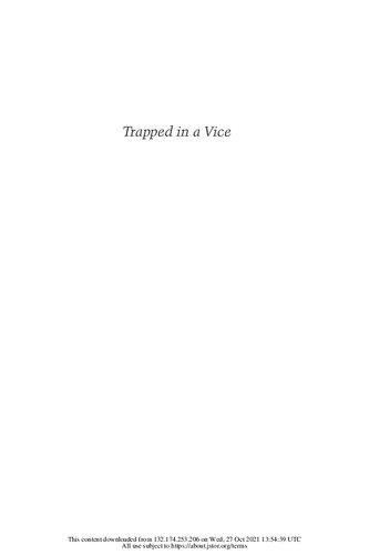 Trapped In A Vice Alexandra Cox