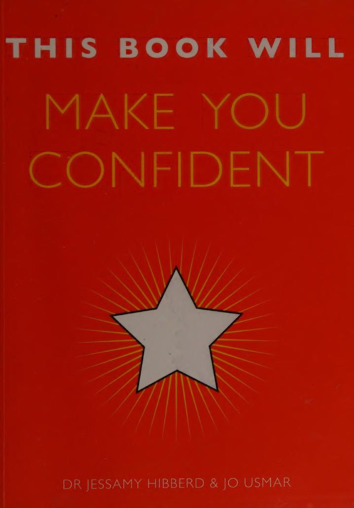 This Book Will Make You Confident Hibberd Jessamy Jessamy Hibberd