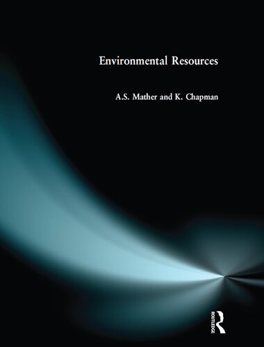 Environmental Resources Reprint As Mather K Chapman
