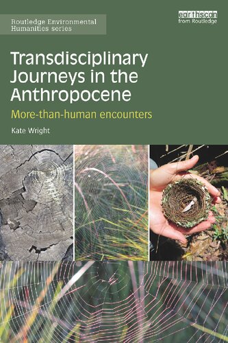 Transdisciplinary Journeys In The Anthropocene Morethanhuman Encounters 1st Edition Kate Wright