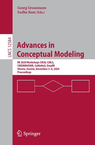 Advances In Conceptual Modeling 1st Edition Georg Grossmann Sudha Ram