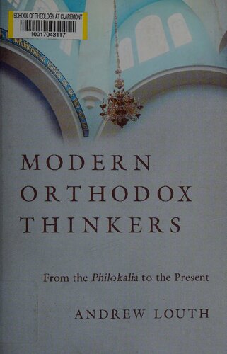 Modern Orthodox Thinkers Andrew Louth