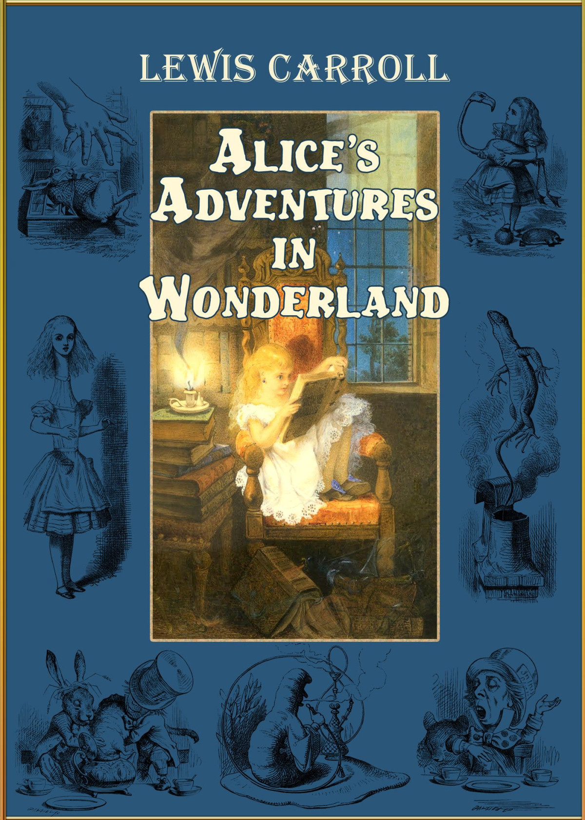 Alice In Wonderland Illustrated Fairy Ebooks Carroll Lewis Joy