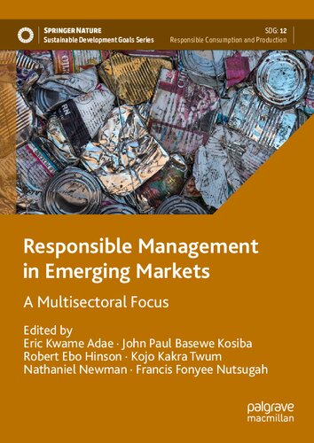Responsible Management In Emerging Markets A Multisectoral Focus 1st Edition Eric Kwame Adae