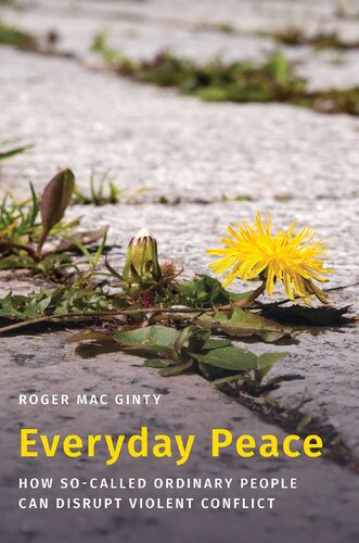 Everyday Peace How Socalled Ordinary People Can Disrupt Violent Conflict Roger Mac Ginty