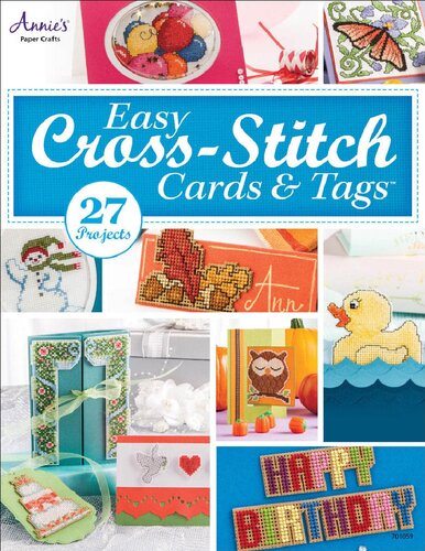 Easy Crossstitch Cards Tags Annies