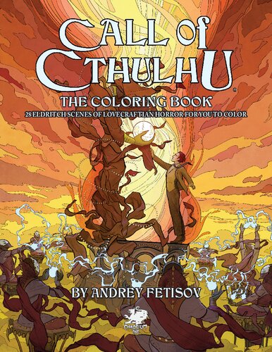 Call Of Cthulhu The Coloring Book Andrey Fetisov