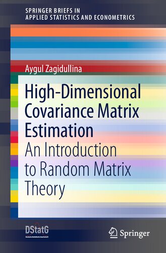 Highdimensional Covariance Matrix Estimation An Introduction To Random Matrix Theory 1st Edition Aygul Zagidullina