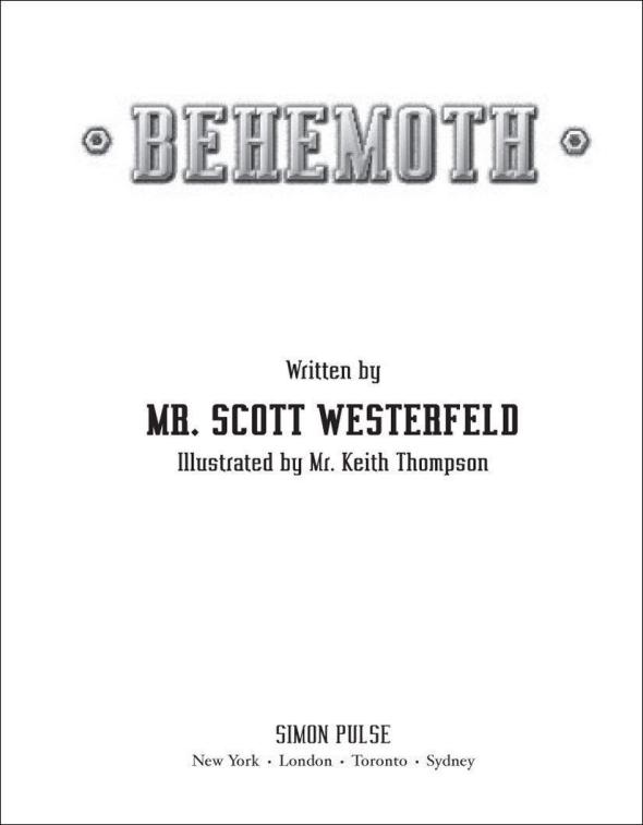 Behemoth Westerfeld Scott