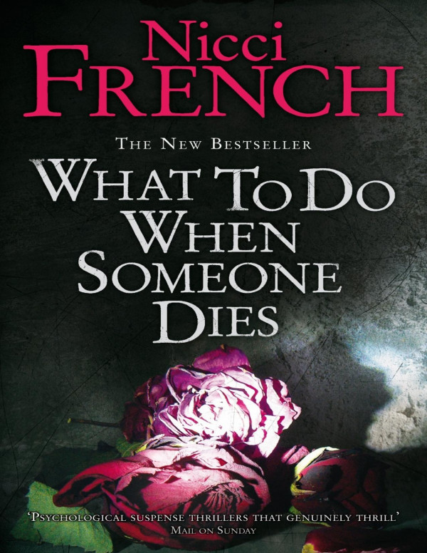What To Do When Someone Dies French Nicci