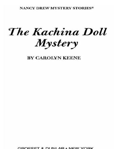 The Kachina Doll Mystery Keene Carolyn