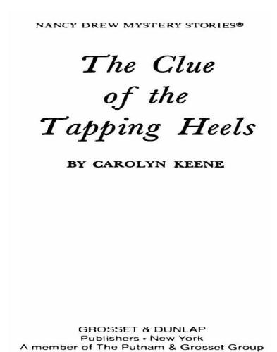 The Clue Of The Tapping Heels Keene Carolyn