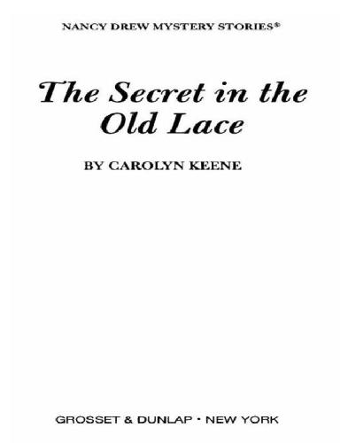 The Secret In The Old Lace Keene Carolyn
