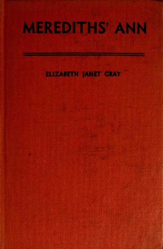 Merediths Ann- An Out-of-Doors Story for Girls Vining Elizabeth Gray