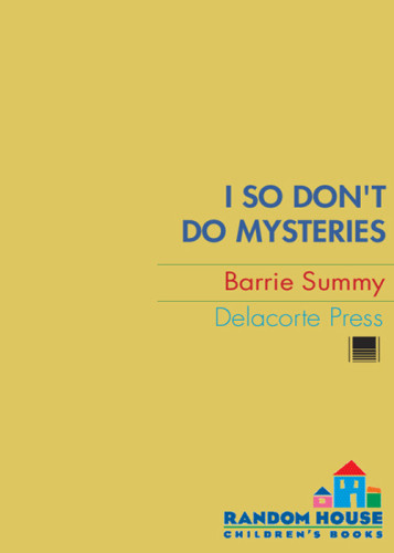 I So Dont Do Mysteries Summy Barrie