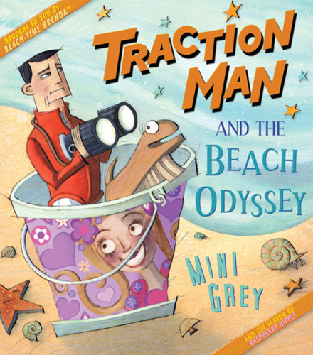 Traction Man And The Beach Odyssey Grey Mini