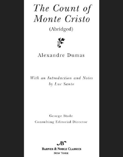 The Abridged Dumas Alexander